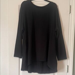 Joan Rivers Elegant Black Women's Top Size 3X